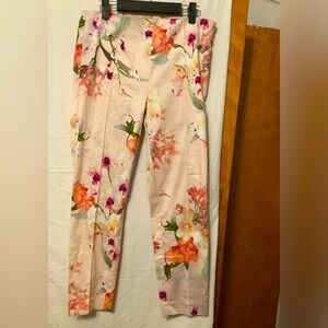 MARCIANO Floral Pants Sz 10